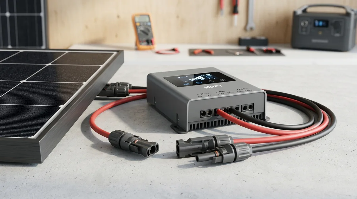 Brancher un panneau solaire : câblage, régulateur et raccordement pratique