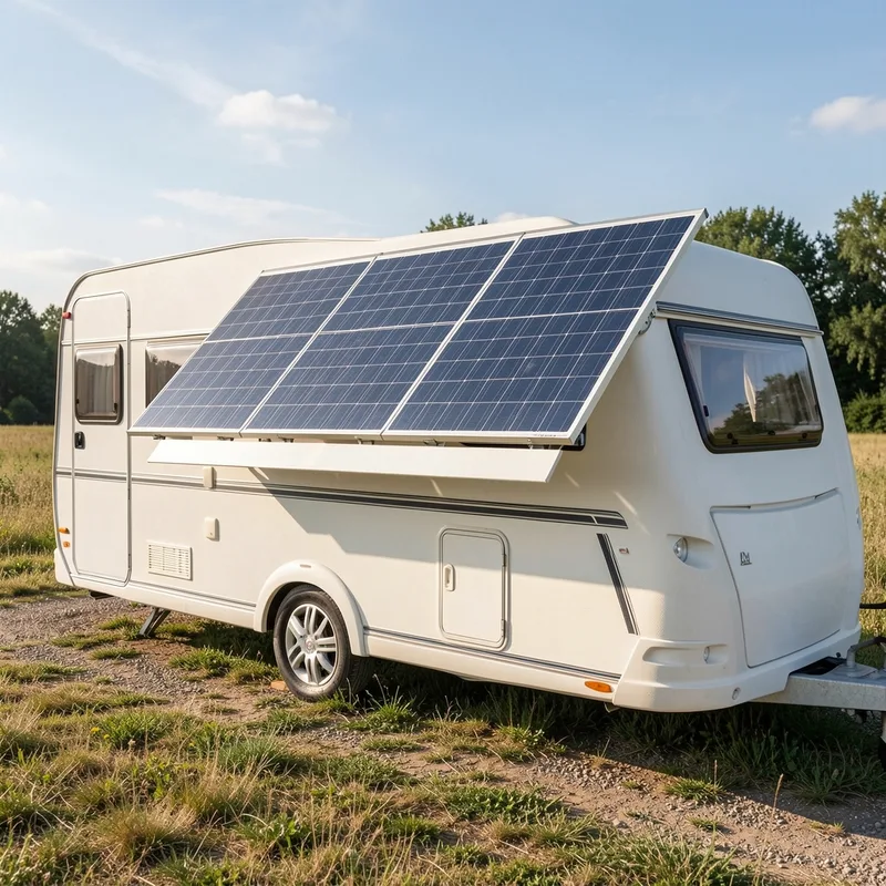 Panneau solaire pour caravane : choix et installation